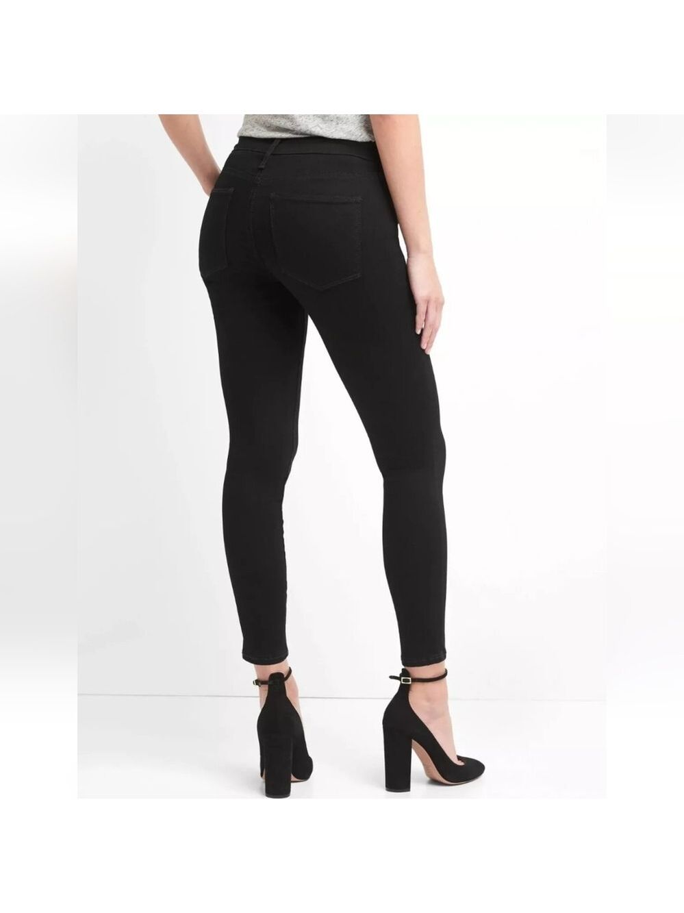 NWT Gap Easy Leggings Black, Size 25R - Picture 3 of 15